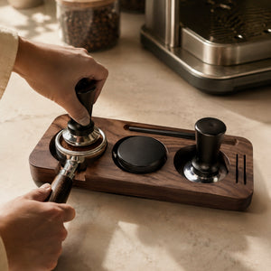Coffee Tamp Station Wooden 58mm