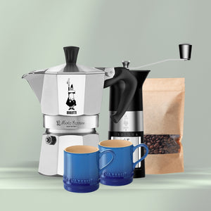 Moka Pot Starter Coffee Bundle