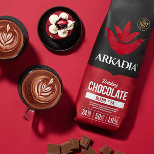 Arkadia Drinking Chocolate 1kg - 24% Cocoa
