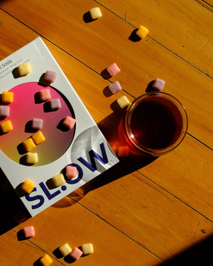 Starburst Soda with brewed cup and candy