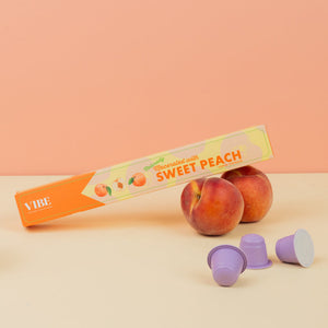 Vibe Compostable Capsules Premium Range - Sweet Peach