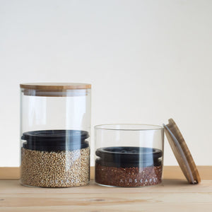 Airscape Glass/ Bamboo 7" Medium - 450g