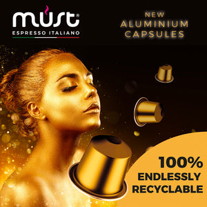 Must Espresso Aluminium Coffee Pod - Lungo